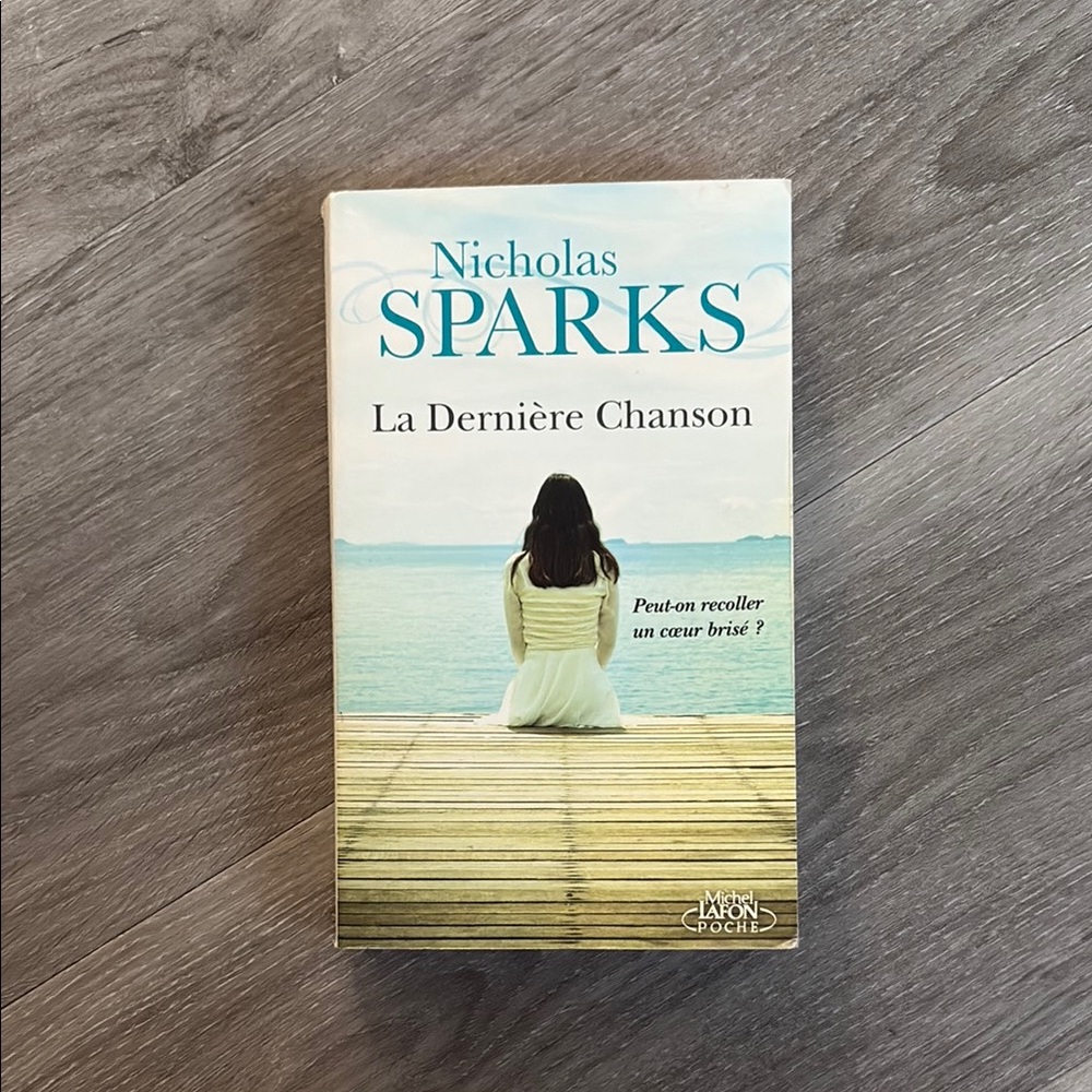 5/40$ Nicholas Sparks 'La Dernière Chanson' Book version française